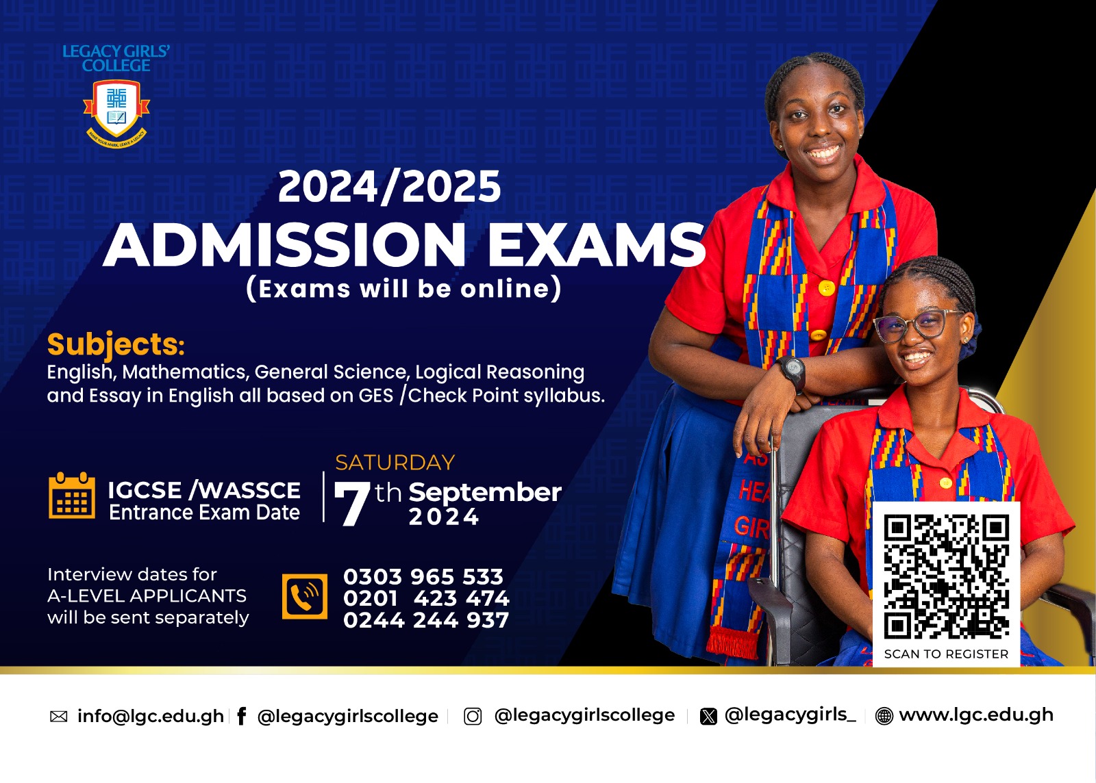 Admissions Open for 2024-2025 Academic Year